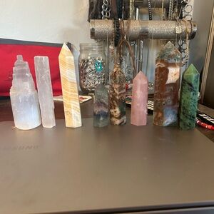 Various crystals all about 40$ a piece